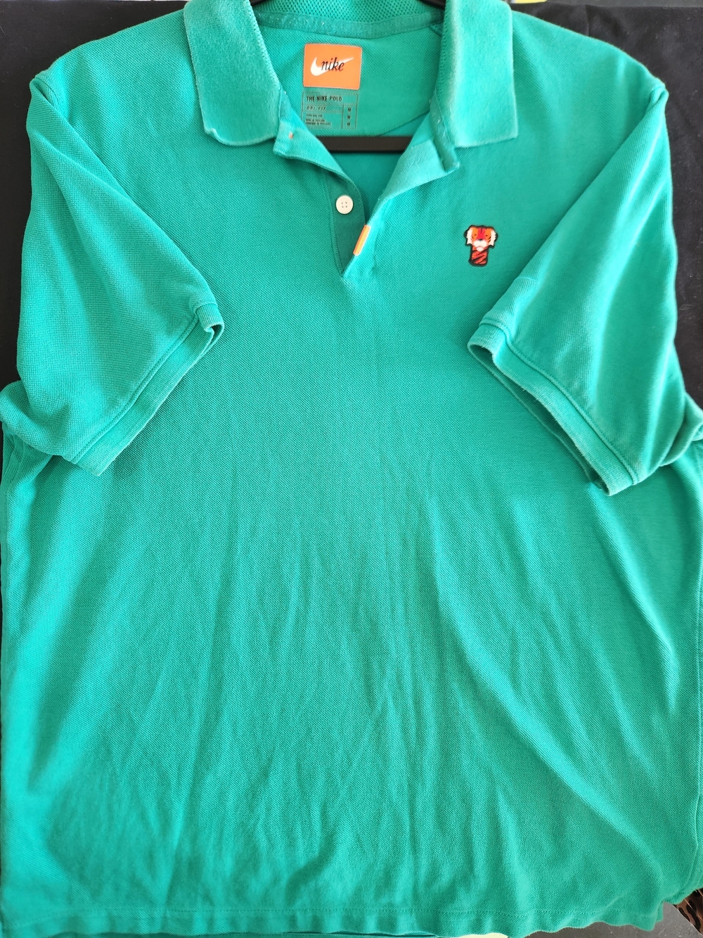 Nike Tiger Men’s Teal Polo Shirt